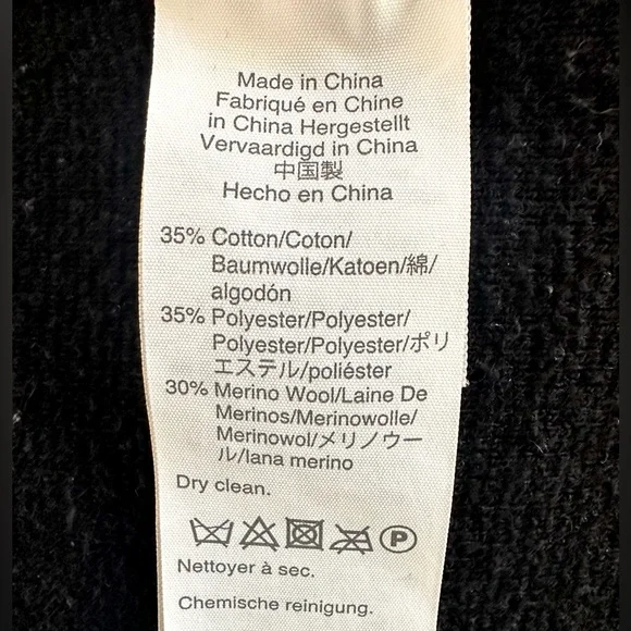 J. Crew Sophie Open-Front Sweater- Blazer in Black - Picture 7 of 7